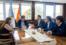 Melella se reunió con TotalEnergies por inversiones en Tierra del Fuego