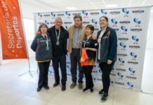 Melella recibió a adultos mayores de los Juegos Evita