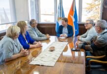 Melella se reunió con referentes de la CGT